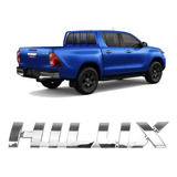 Emblema Caçamba Letreiro Hilux 2016 A 2019 2020 2021 2022