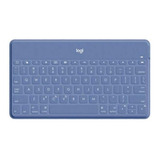 Teclado Bluetooth Logitech Keys-to-go Qwerty Inglés Uk Color Classic Blue