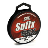 Linea De Monofilamento Sufix Sfx 100 Metros 15 Lbs