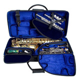 Estuche Sax Alto-clarinete-flauta Protec Tri Pac