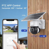 Inqmega Solar Security Camera, 2.4g Wifi Security Cameras Wi