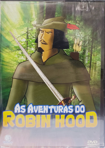 Dvd - As Aventuras Do Robin Hood (desenho Animado)