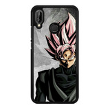 Funda Protector Para Huawei Goku Dragon Ball Rosa