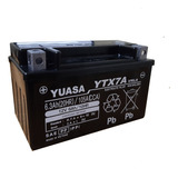 Batería Moto Yuasa Ytx7a-bs Honda Tr200 Fat Cat Desde 1987