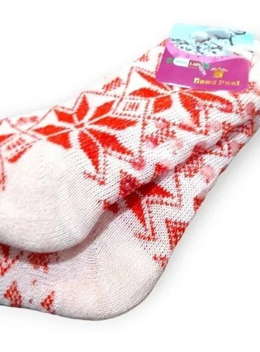 Medias Térmicas Pantuflas Corderito Pantumedias Invierno