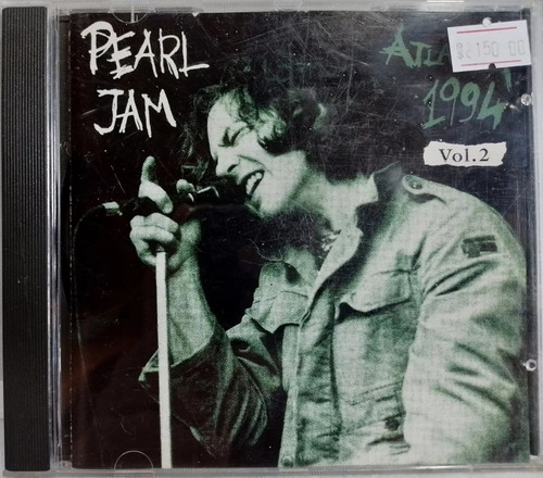 Pearl Jam Atlanta 1994 Volume 2 Cd Bootleg Import Italia