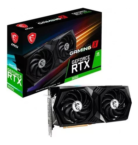 Tarjeta Video Msi 3050 8gb 2 Fan