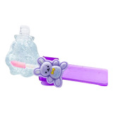 Lip Gloss Labial Patinha C/ Glitter Pingente Urso Fofo