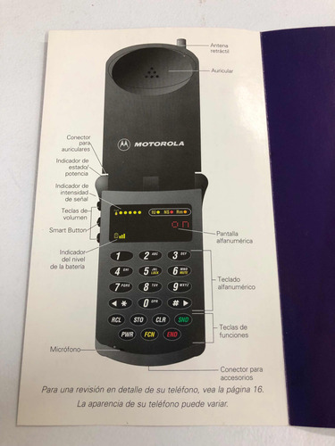 Motorola Star Tac Manual De Usuario Libro