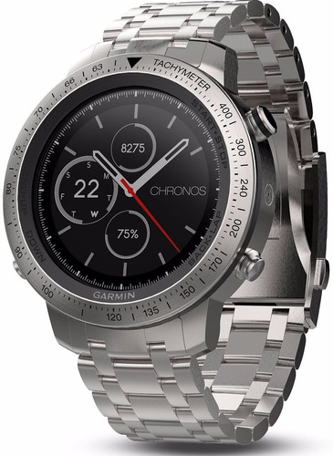 Garmin Fenix Chronos Correa De Acero Cepillado Smartwatch