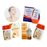 Kit Skincare Vitamina C Spa Day Tratamento Facial Completo  