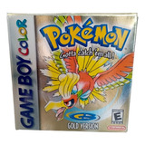 Pokemon Gold Para Gameboy Color Original Con Caja Y Manuales