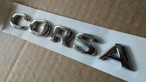 Emblema Letras Corsa 1.8 Chevrolet 2011 2012 Foto 4