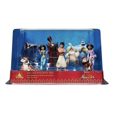 Set Aladdin Deluxe Disney Store Original Y Nuevo