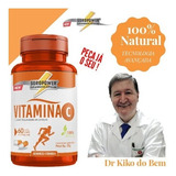 Vitamina C 60 Cápsulas 575 Mg Soropower 100% Natural Dr Kiko Sabor Sem Sabor 100% Natural A Melhor Do Brasil. Recomendada Pelo Dr. Kiko Do Bem