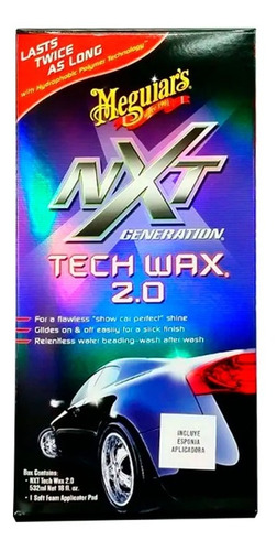 Cera Liquida Con Pad Meguiars Nxt Tech Wax 2.0 G12718