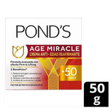 Crema Ponds Age Miracle Firm Y Lift 50 Gr Fps 30 Tipo De Piel Normal
