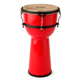 Djembe Stagg Dpy12rd De Fibra Color Rojo En Caja