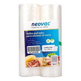 Pack 2 Rollos Gofrados Envasado Al Vacio Neovac 20x500cm. 