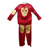 Disfraz De Iron Man, Super Héroe Para Niños.