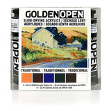 Juego De 6 22 ml Tubos  los Colores  Golden Artist Colors