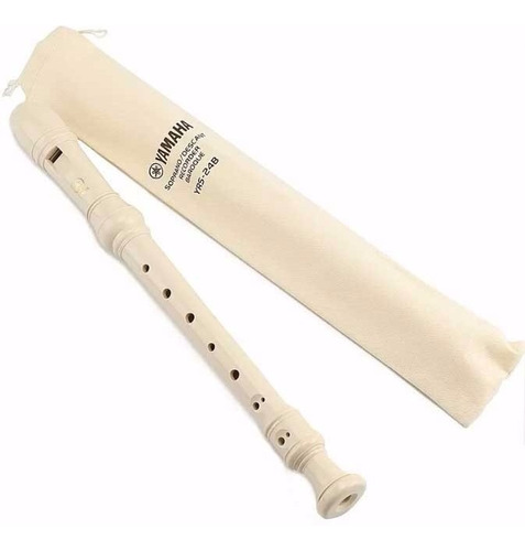 Kit 10 Flautas Yamaha Doce Soprano Barroca Yrs 24 B Flauta