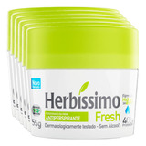 Kit 6 Desodorante Herbissimo Fresh 55g
