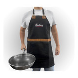 Delantal De Cocina Hudson color Negro