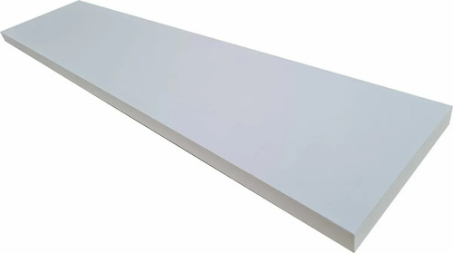 1 Prateleira Grossa 50x15 Mdf 25mm Branco Suporte Invisível