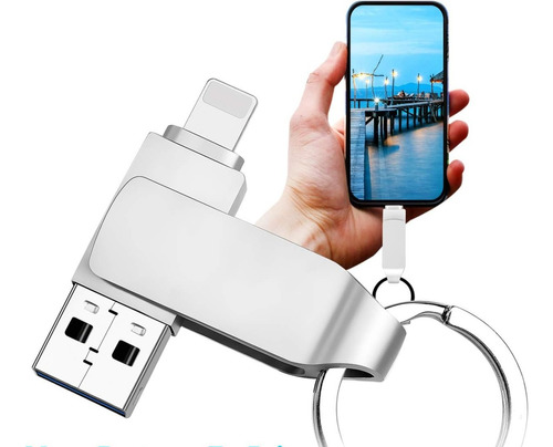 Adaptador Usb/lightning  Para iPhone iPad E iPod  1000 Gb