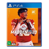 Madden Nfl 20  Standard Edition Electronic Arts Ps4 Físico