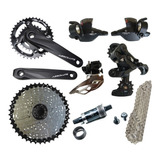 Kit Grupo Bike Mtb Absolute Nero Wild A5 9v 18v 2x9v 11x40