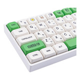 137 Teclas Mecanicas Diseno Avocado Milk Para Cherry Mx