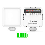 Ulanzi Vl49 Mah Led Video Light W 3 Cold Shoe, Panel De Luz.