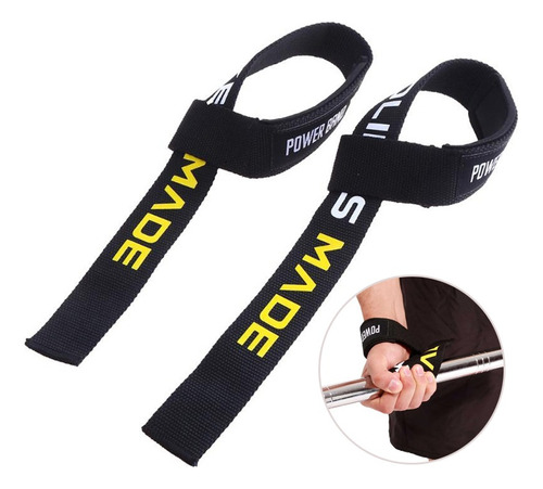 Straps Lujo Gym Mancuernas Pesas Crossfit Gimnasio Ejercicio