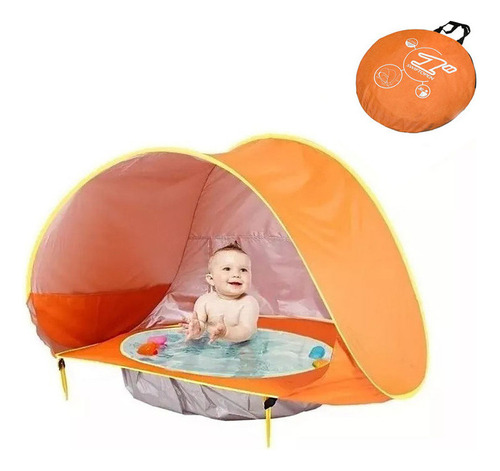 1 Brinquedos Praia Completo Piscina Barraca Infantil Menina-