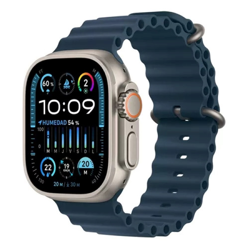 Apple Watch Ultra 2 Gps + Cellular Titânio 49mm Oceano Azul
