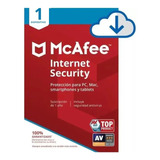 Mcafee Internet Security 2024 - 1 Pc - 1 Año  En 15 Minutos