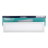 Painel Plafon Led 15x60 Embutir 36w 60x15 - Branco Frio Slim