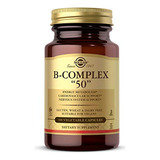 Complejo B 50 Solgar /vitamina B9/ 100 Cápsulas Vegetales