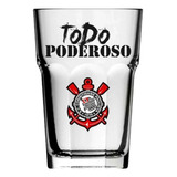 Copo Country De Vidro Corinthians Todo Poderoso 400ml