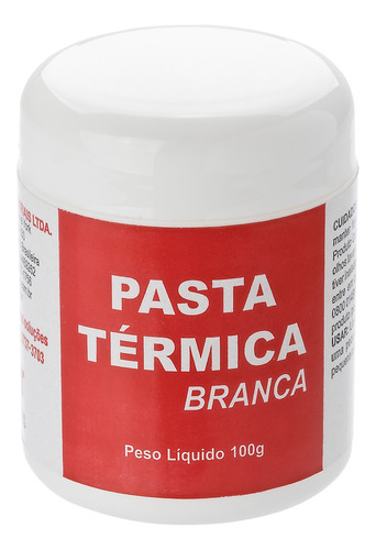 Pasta Térmica Branca 100g Thermal White Hipper Soluções