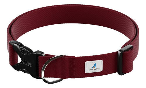 Collar Para Perro O Gato Ajustable De Paseo Mascretta Perros Color Rojo Tamaño Del Collar L