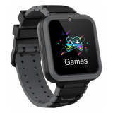 Reloj De Teléfono Inteligente Para Niños Negro.