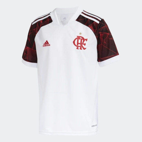 Camisa 2 Cr Flamengo 21 Infantil - Branco adidas Gr4282