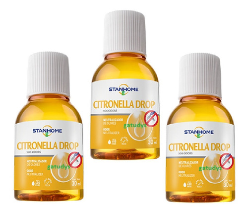 Pack De 3 Drop Citronella Sos Odors Stanhome