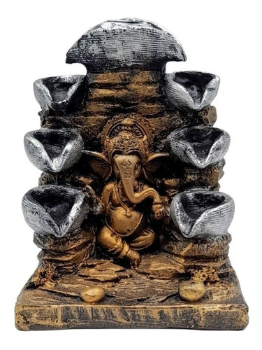 Incensário Cascata Ganesha Com 10 Quedas