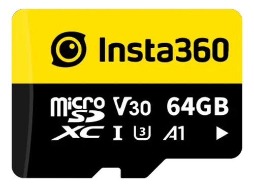 Cartão Micro Sd Insta360 64gb P/ One X2 X3 One R One Rs