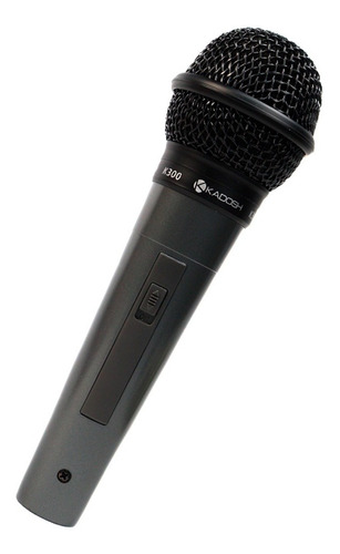 Microfone Vocal Pro C/fio K300 Kadosh C/chave + Cabo 3m