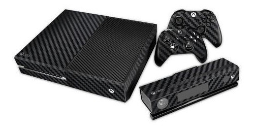 Skin Autoadherible Para Xbox One Fat Fibra Carbono A Elegir